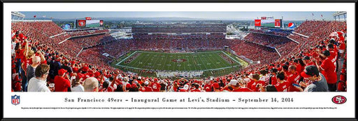 San Francisco 49ers Panoramic - Levi's Stadium Picture  Standard Frame