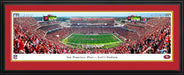 San Francisco 49ers Panoramic Poster - Levi's Stadium Picture 50 Yard  Deluxe Frame