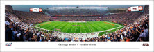 Chicago Bears 100 Seasons Panoramic Poster - Soldier Field Picture  Unframed