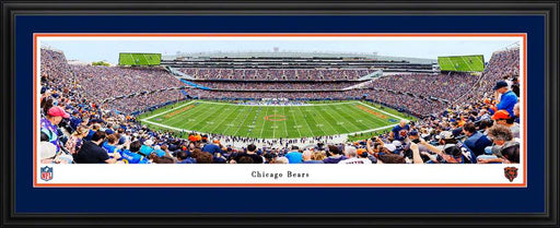 Chicago Bears - Soldier Field Panorama Print - Deluxe Frame