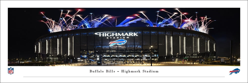 Buffalo Bills Inaugural Game at Highmark Stadium 9/17/2026 Panoramic Photo Unframed