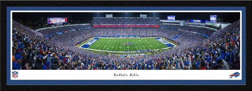 Buffalo Bills Panoramic Picture - Highmark Stadium NFL Fan Cave Decor  Select Frame