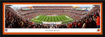 Cleveland Browns Panoramic Poster - FirstEnergy Stadium NFL Fan Cave Decor  Select Frame