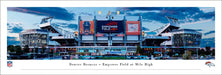 Denver Broncos NFL Fan Cave Decor - Empower Field at Mile High Stadium Panoramic Picture  Unframed