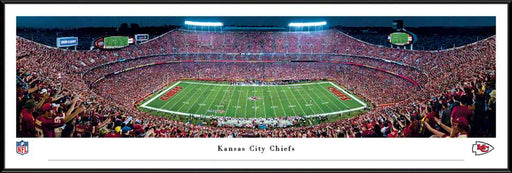 Kansas City Chiefs Panoramic Picture - Arrowhead Stadium  Standard Frame