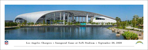 Los Angeles Chargers Framed Panoramic Poster - SoFi Stadium Picture  Unframed