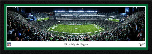 Philadelphia Eagles Throwback Game Panoramic Picture - NFL Lincoln Financial Field Fan Cave Decor  Select Frame
