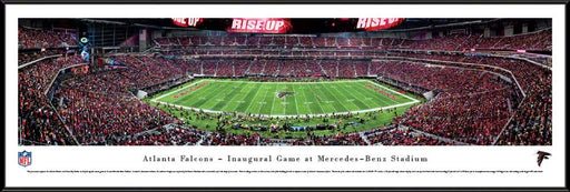 Atlanta Falcons Panoramic Picture - Mercedes-Benz Stadium  Standard Frame