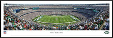New York Jets Panoramic Poster - MetLife Stadium NFL Fan Cave Decor  Standard Frame
