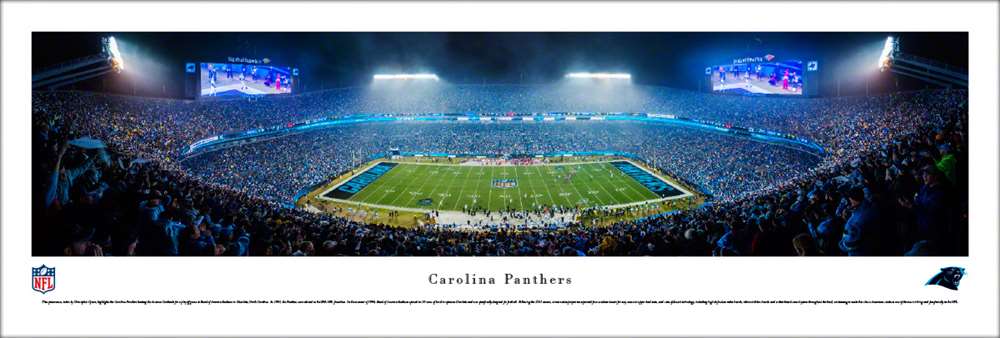 Carolina Panthers Panoramic Picture - Bank of America Stadium  Unframed