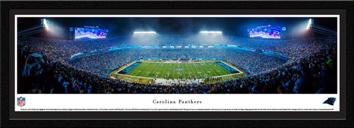 Carolina Panthers Panoramic Picture - Bank of America Stadium  Select Frame