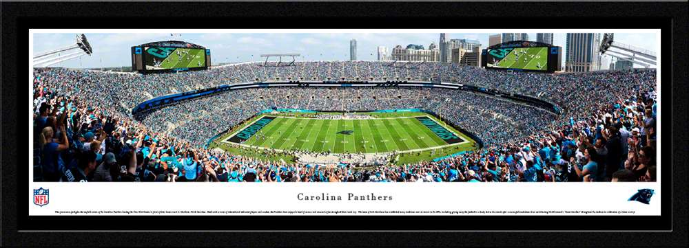 Carolina Panthers Poster - Bank of America Stadium  Select Frame