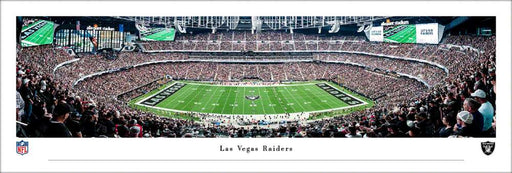 Las Vegas Raiders Panoramic Fan Cave Decor - Allegiant Stadium Picture  Unframed