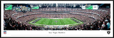 Las Vegas Raiders Panoramic Fan Cave Decor - Allegiant Stadium Picture  Standard Frame