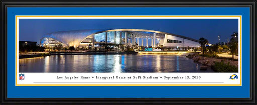 Los Angeles Rams Framed Panoramic Poster - SoFi Stadium Picture  Deluxe Frame