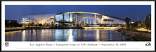 Los Angeles Rams Framed Panoramic Poster - SoFi Stadium Picture  Standard Frame