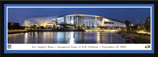 Los Angeles Rams Framed Panoramic Poster - SoFi Stadium Picture  Select Frame
