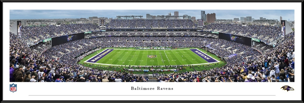 Baltimore Ravens Panoramic Picture - Standard Frame