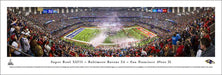 2013 Super Bowl Panoramic - Baltimore Ravens  Unframed