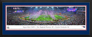 2015 Super Bowl Panoramic - New England Patriots  Deluxe Frame