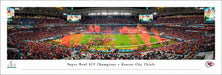 2020 Super Bowl LIV Panoramic Poster - Kansas City Chiefs - Super Bowl 54  Unframed