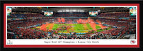 2020 Super Bowl LIV Panoramic Poster - Kansas City Chiefs - Super Bowl 54  Select Frame