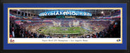 2022 Super Bowl LVI Champions Panoramic Picture - Los Angeles Rams  Deluxe Frame