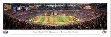 2024 Super Bowl LVIII Champions Panoramic Picture - Kansas City Chiefs  Unframed