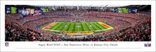 2024 Super Bowl LVIII Kickoff Panoramic Picture - San Francisco 49ers vs. Kansas City Chiefs  Unframed