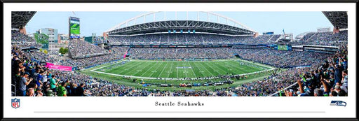 Seattle Seahawks - Lumen Field Panorama Print - Standard Frame