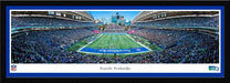 Seattle Seahawks Throwback Game End Zone Panoramic Picture - NFL Fan Cave Decor - Lumen Field  Select Frame