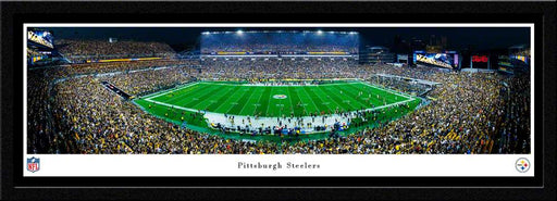 Pittsburgh Steelers NFL Fan Cave Decor - Acrisure Stadium Panoramic Picture  Select Frame