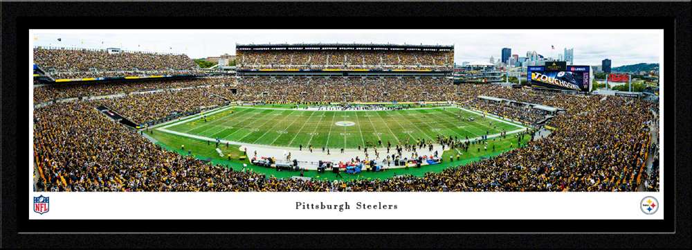 Pittsburgh Steelers 50 Yd Panoramic Picture - Acrisure Stadium NFL Wall Decor  Select Frame