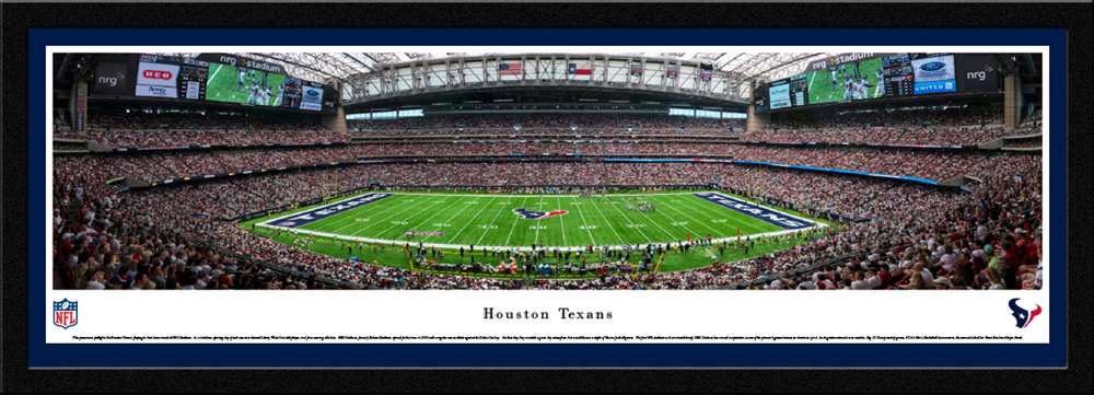 Houston Texans Panoramic Picture - NRG Stadium Panorama  Select Frame
