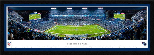 Tennessee Titans Panoramic Picture - Nissan Stadium  Select Frame