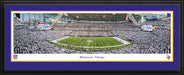 Minnesota Vikings White Out Game Panoramic Picture - NFL Fan Cave Decor  Deluxe Frame