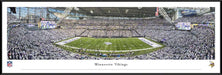 Minnesota Vikings White Out Game Panoramic Picture - NFL Fan Cave Decor  Standard Frame
