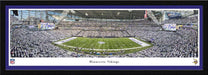 Minnesota Vikings White Out Game Panoramic Picture - NFL Fan Cave Decor  Select Frame