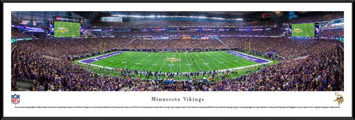 Minnesota Vikings Panoramic Pictures - U.S. Bank Stadium  Standard Frame