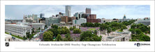 Colorado Celebrates - Colorado Avalanche Celebration Parade Panoramic Picture   Unframed