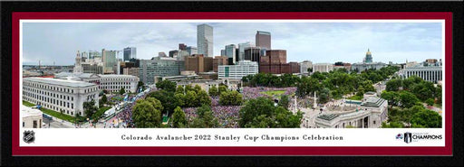Colorado Celebrates - Colorado Avalanche Celebration Parade Panoramic Picture   Select Frame