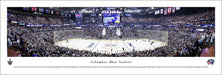 Columbus Blue Jackets Panoramic Poster - Nationwide Arena Fan Cave Print  Unframed