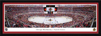 Chicago Blackhawks Panoramic Fan Cave Decor - United Center Picture  Select Frame