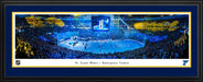 St. Louis Blues Panoramic Poster - Enterprise Center Fan Cave Picture  Deluxe Frame
