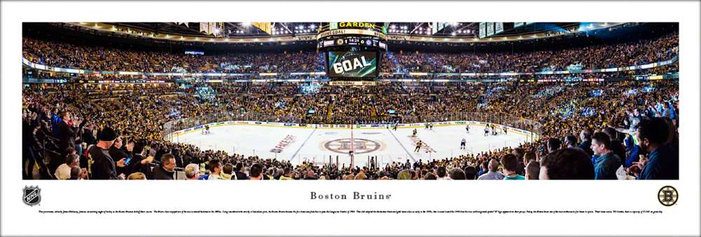 Boston Bruins Panoramic Picture - TD Garden Panorama  Unframed