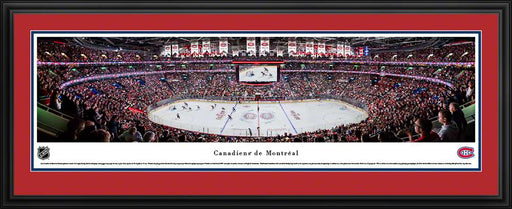 Montreal Canadiens Panoramic Picture - Centre Bell  Deluxe Frame