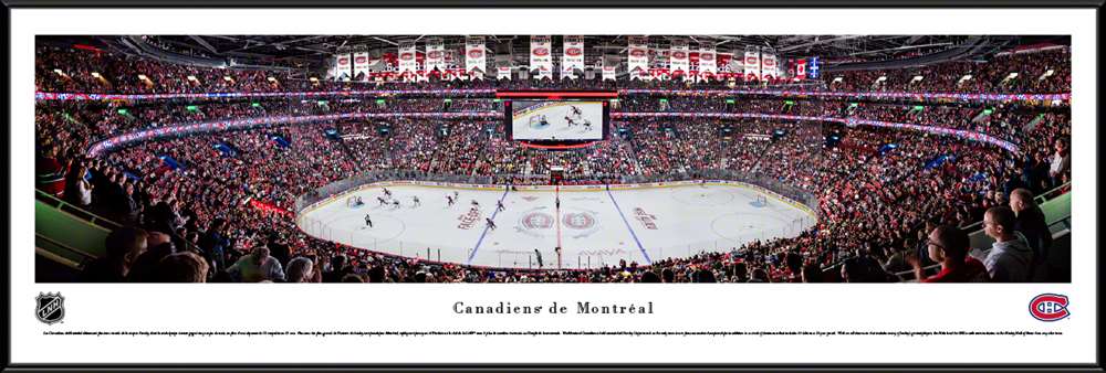 Montreal Canadiens Panoramic Picture - Centre Bell  Standard Frame