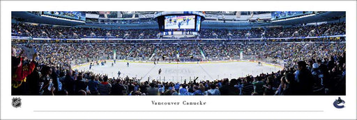 Vancouver Canucks Panoramic - Rogers Arena Picture  Unframed