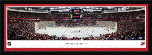 New Jersey Devils Panoramic Picture - Prudential Center NHL Photo  Select Frame