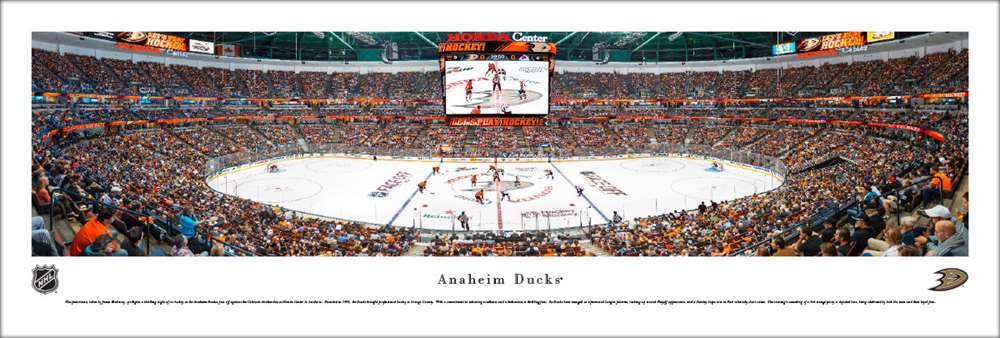 Anaheim Ducks Panoramic Picture - Honda Center Panorama  Unframed